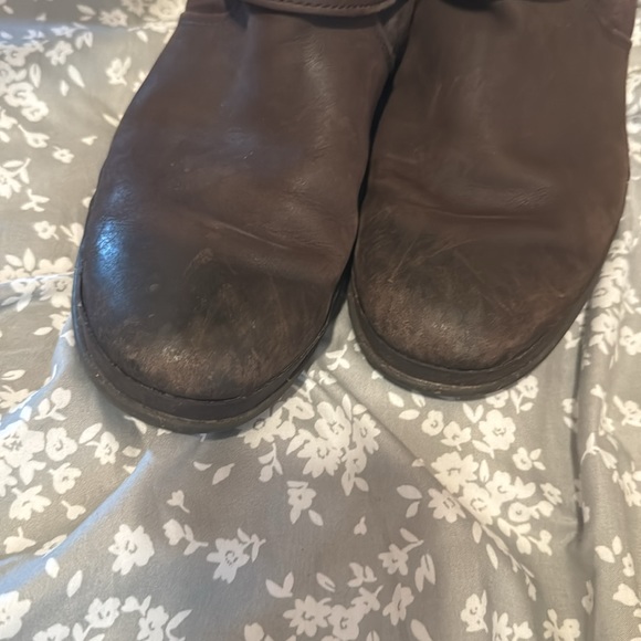 UGG Waterproof Thomson 1005268 Brown Suede Boots Women's 9 - Picture 3 of 6